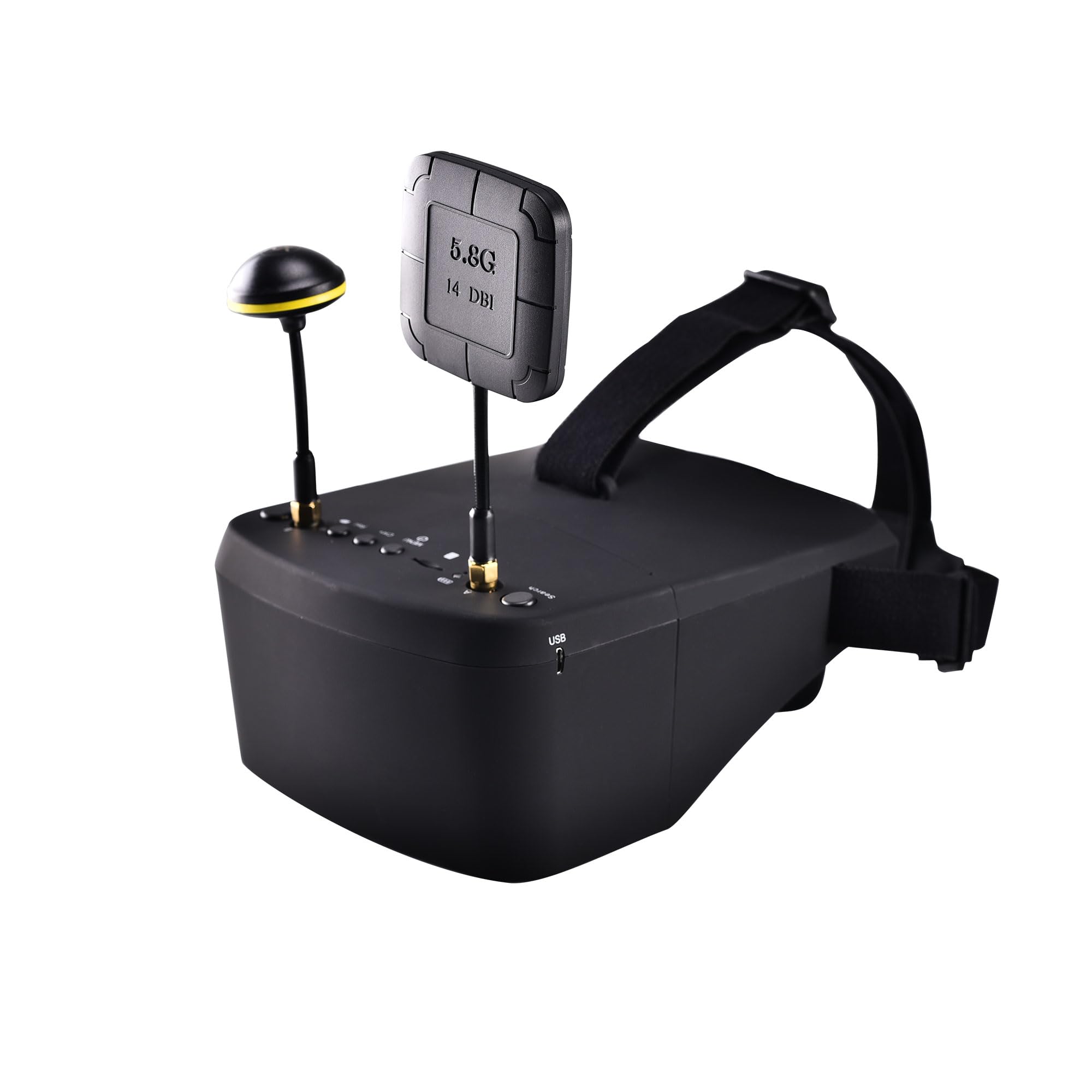 800D 5 Inch 40ch 5.8ghz FPV Goggles